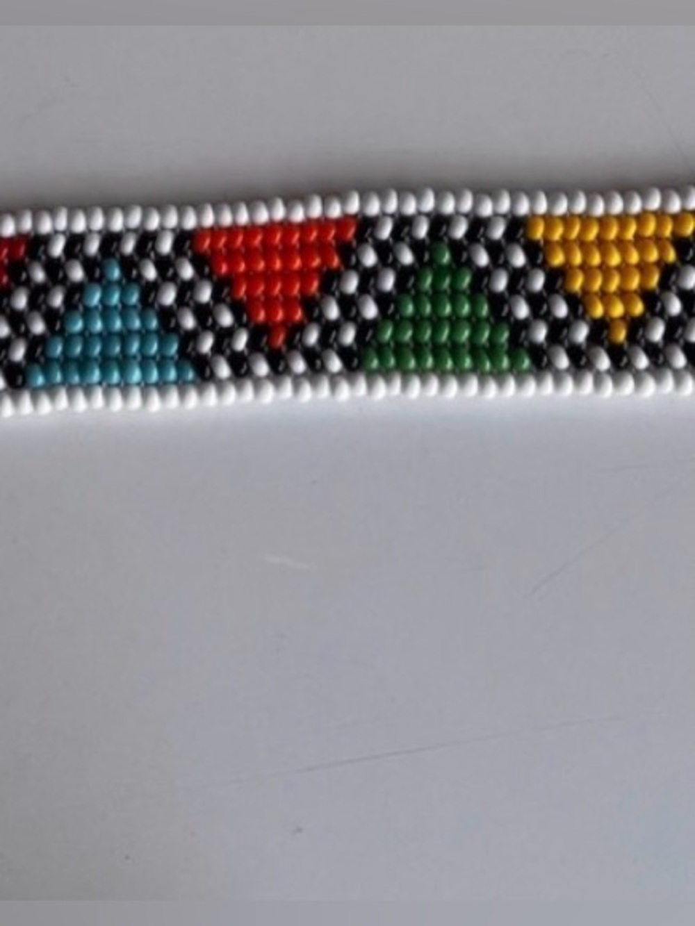 ELEGANT Native Colorful Beaded Bracelet! Handmade in America